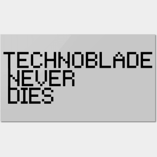 technoblade never dies Posters and Art